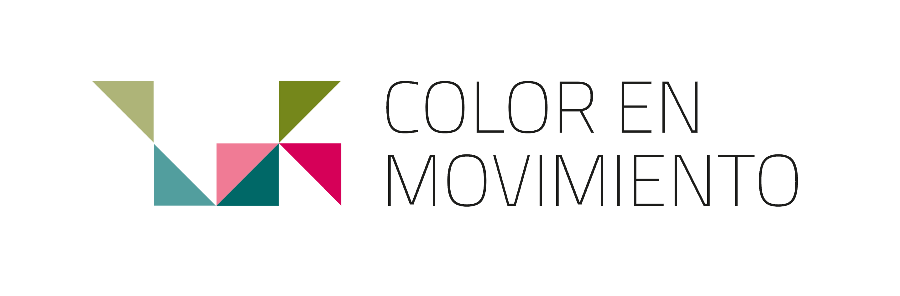 Color en movimiento logo