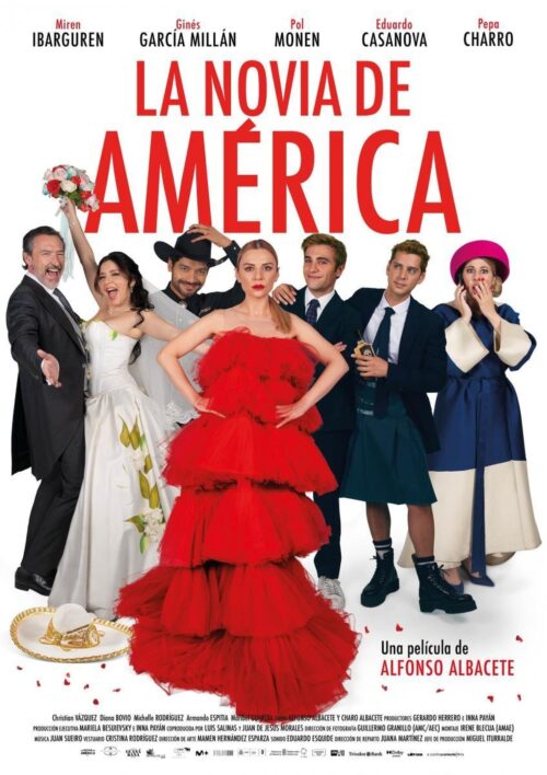 Poster of the film La novia de América